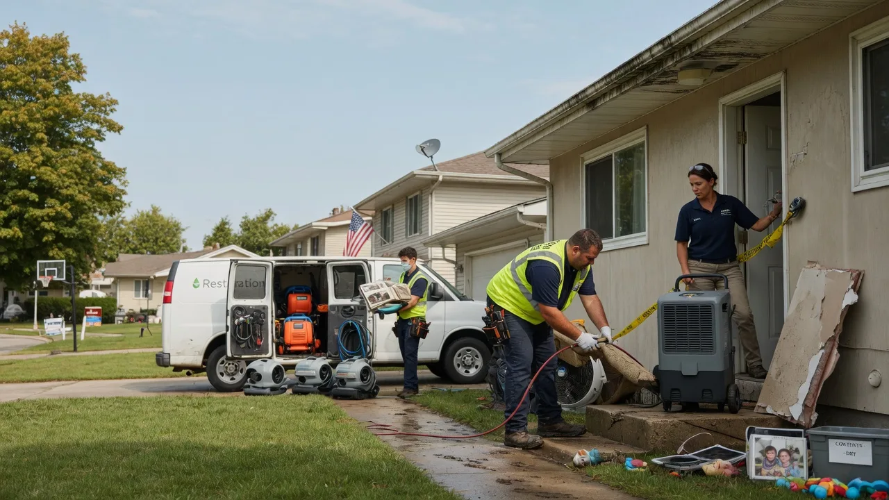Water Damage Restoration in Kingsford Heights, IN near me